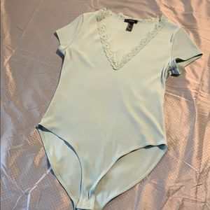 Mint green bodysuit